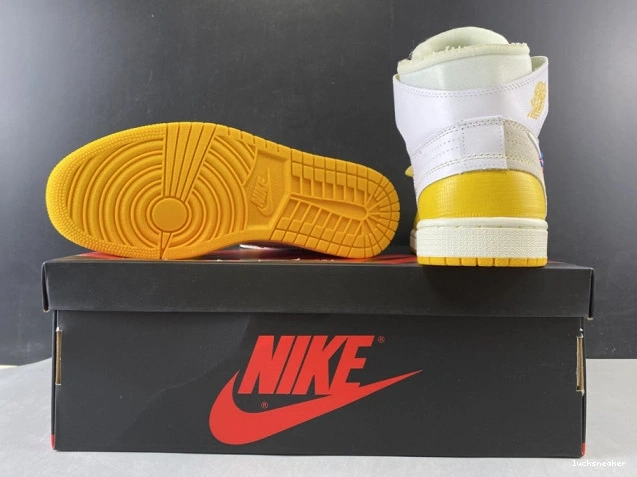 Reps LUCY White 1 Powder NRG Yellow-Cone AQ0818-149 Off-White Jordan x Air Dark 0806